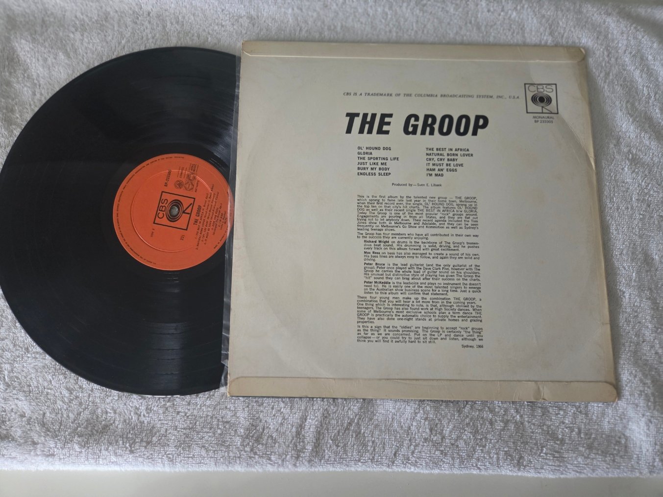 LOT 081 - The Groop – The Groop (1966 Australian Pressing) – Rare Aussie Beat/Garage LP - Image 3
