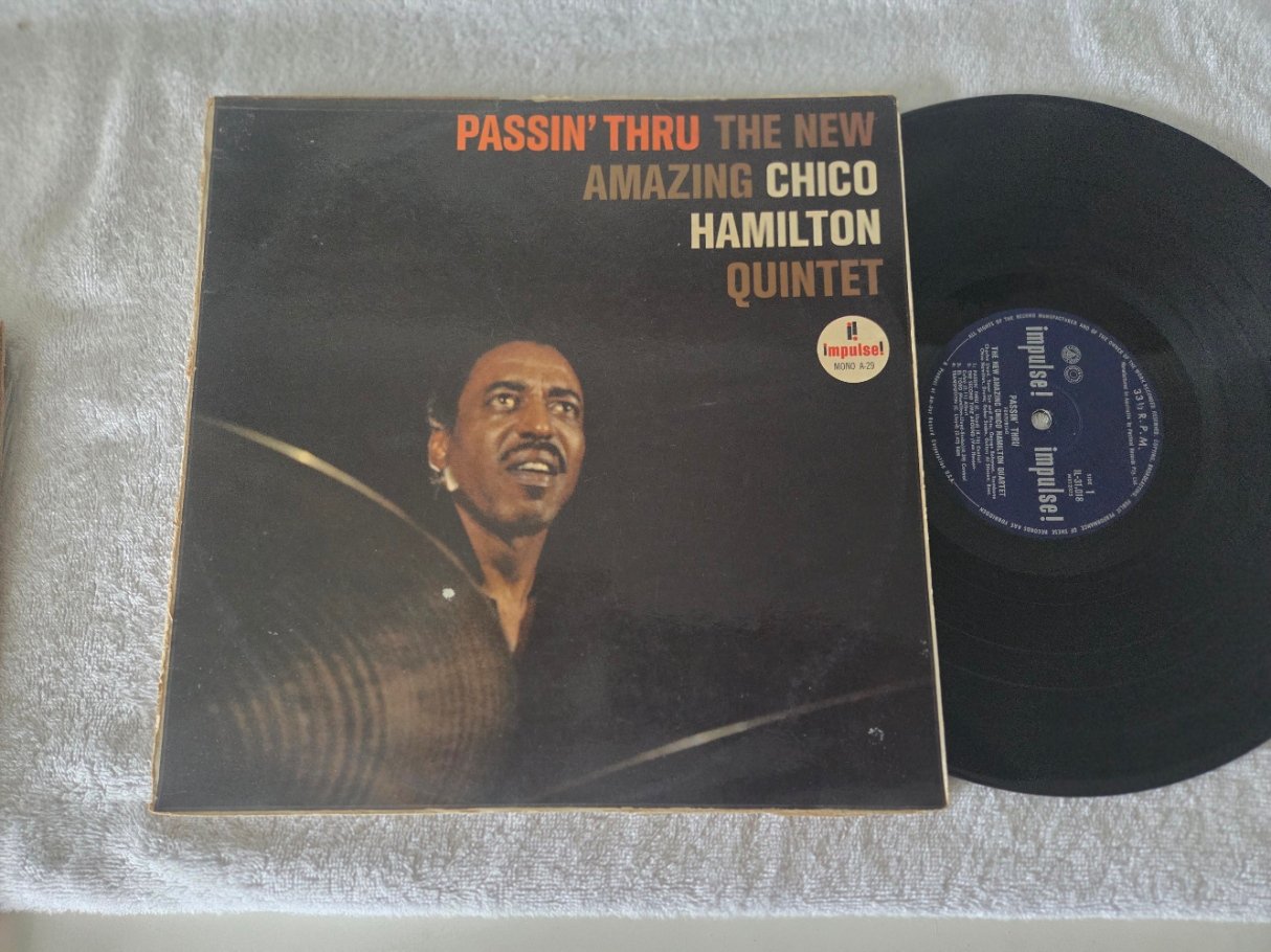 LOT 079 - Chico Hamilton Quintet – Passin’ Thru LP Record
