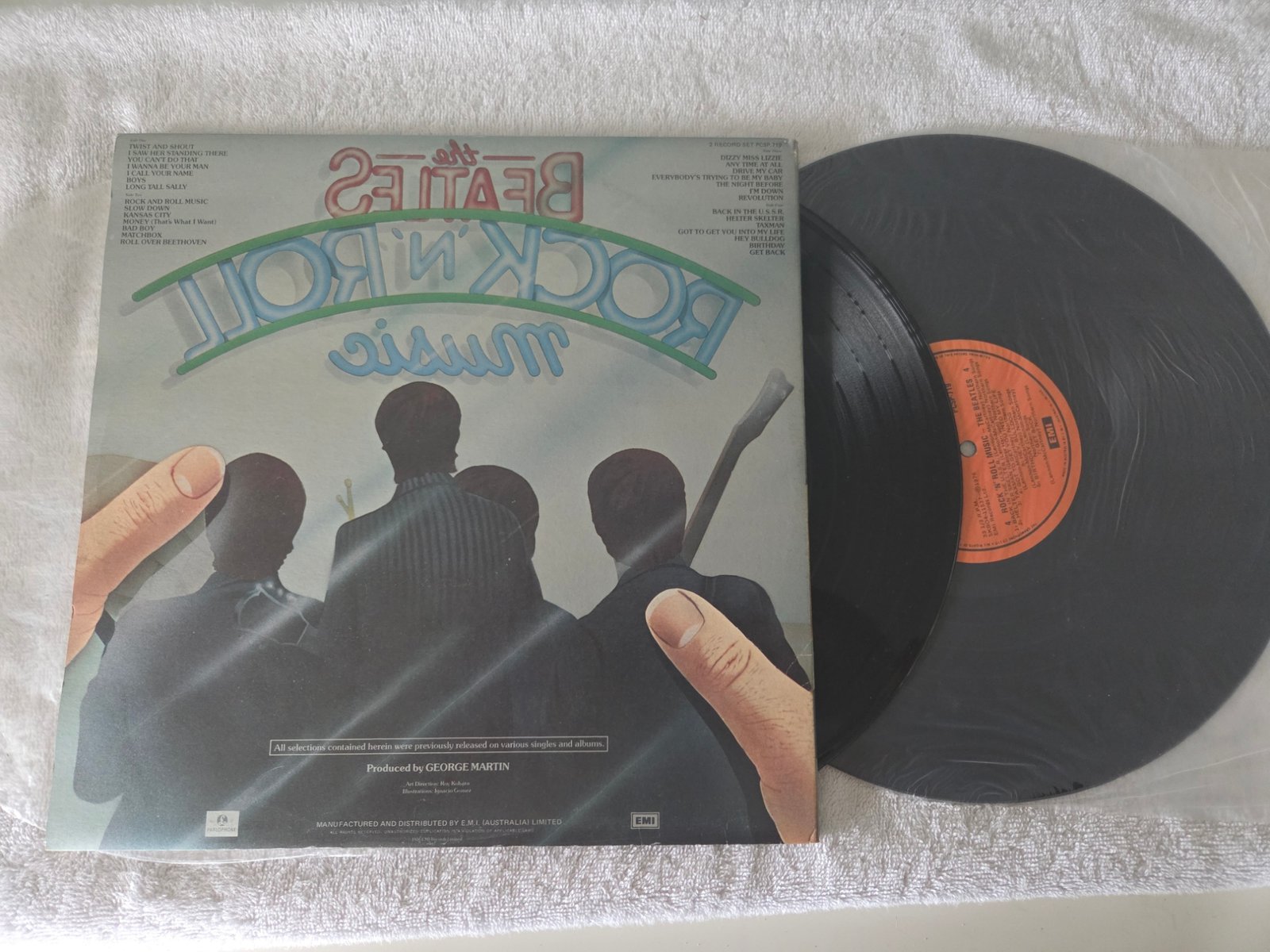 The Beatles Rock ’N’ Roll Music back cover