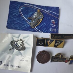 LOT 95 - Ansett Australia Lapel Pins & Badges Collection
