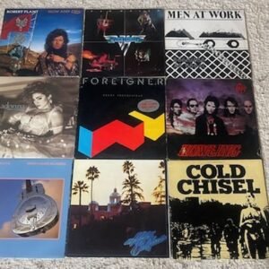 1980s Rock & Pop Vinyl Records – Madonna, Cold Chisel, Foreigner & More (Lot of 9)