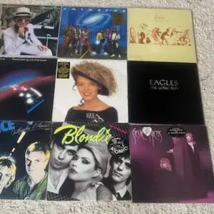 Mixed Vinyl LP Collection – Classic Rock & Pop (All VG Condition)