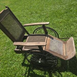 Vintage Wooden Wheelchair