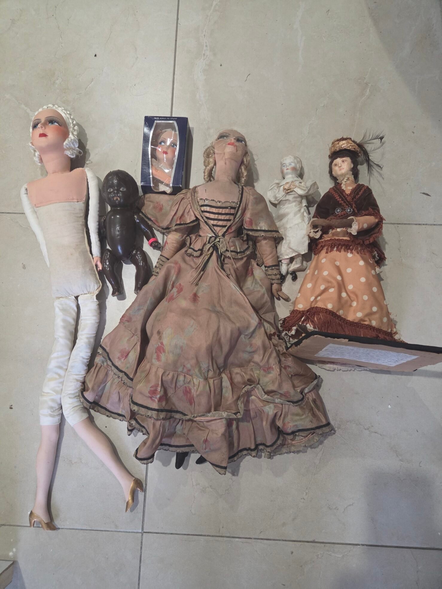 Antique and vintage doll collection mixed lot