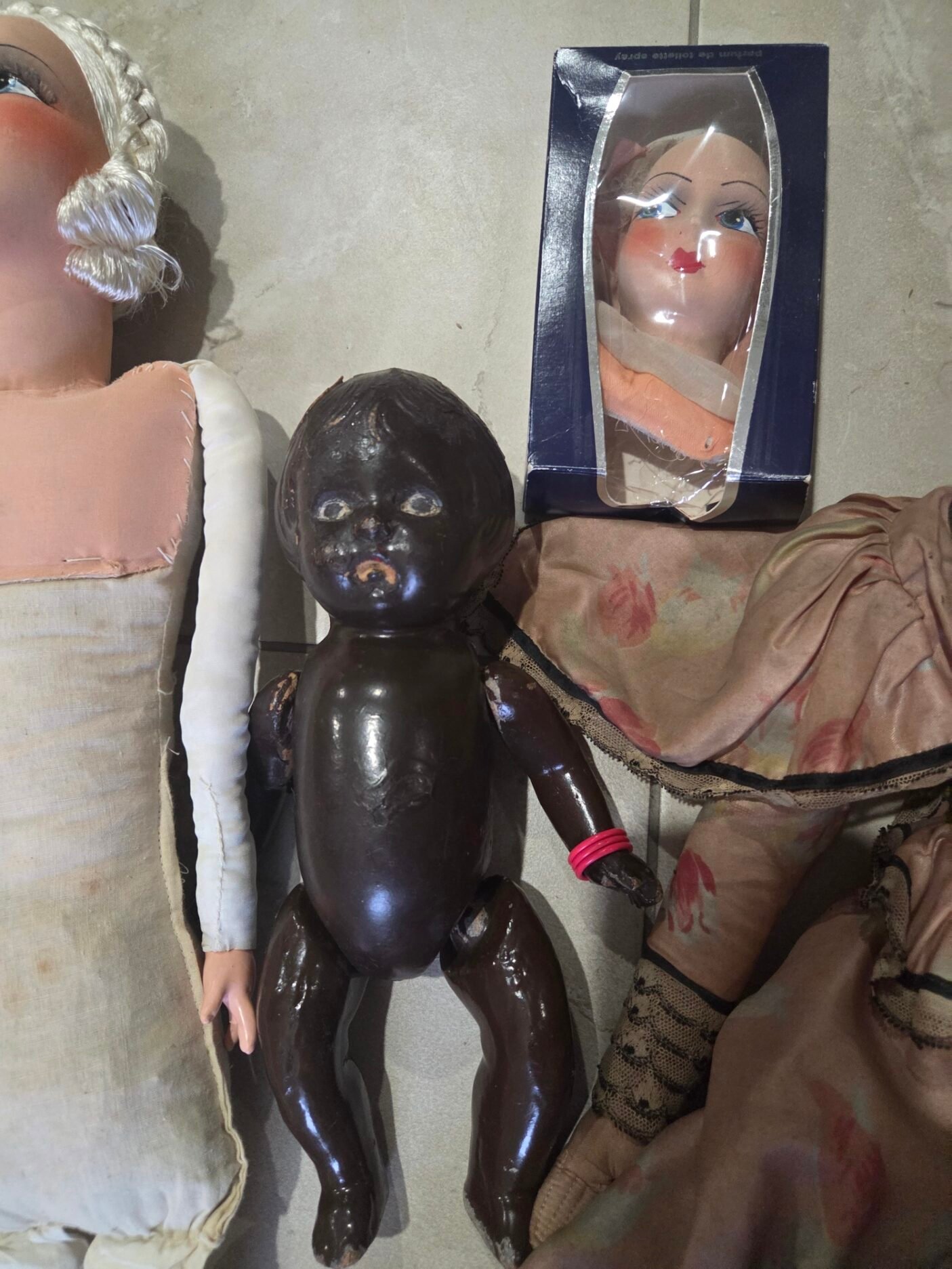 Victorian style porcelain doll