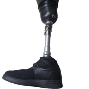 Modular prosthetic leg TI-650 SLA-RM full view