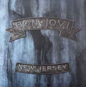 Bon Jovi New Jersey vinyl front cover