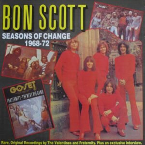 Bon Scott Seasons Of Change 1968-1972 LP cover