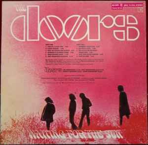 The Doors Waiting for the Sun vinyl back cover