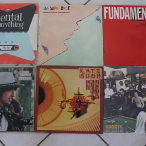 Mixed lot of six vinyl LP records front covers