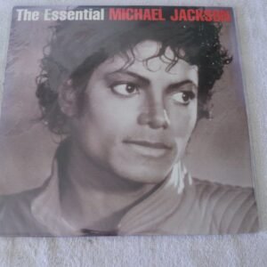 Michael Jackson The Essential Michael Jackson white vinyl cover