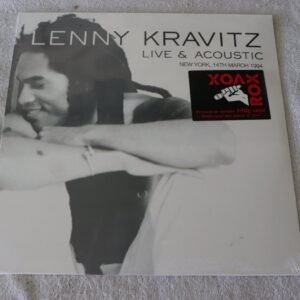 Lenny Kravitz Live and Acoustic vinyl album cover