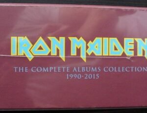 Iron Maiden The Complete Albums Collection 1990–2015 vinyl box set cover