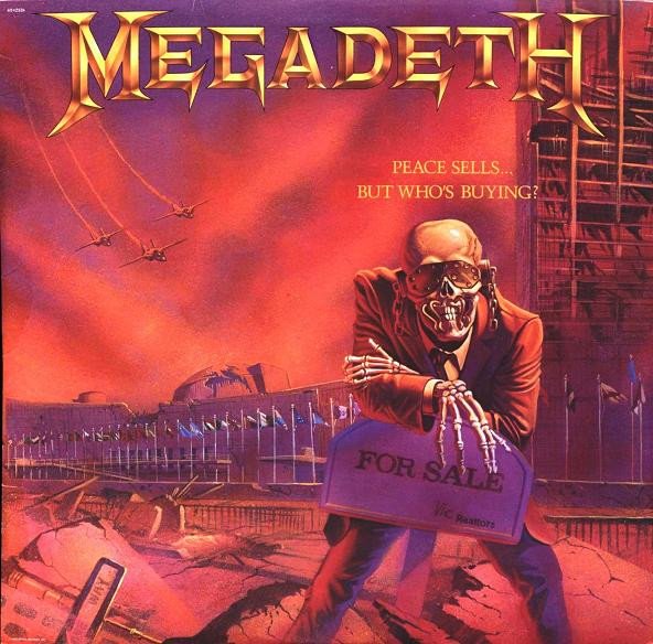 Megadeth Peace Sells But Who’s Buying LP cover