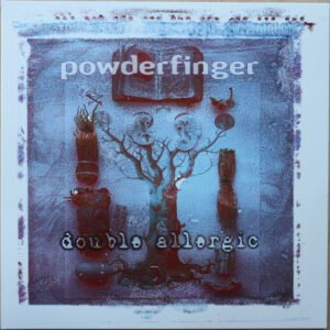 Powderfinger Double Allergic white vinyl album cover