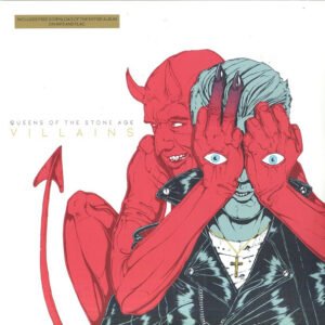 Queens of the Stone Age Villains vinyl front cover