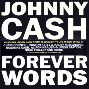 Johnny Cash Forever Words vinyl album cover