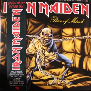 Iron Maiden Piece of Mind picture disc front cover gatefold