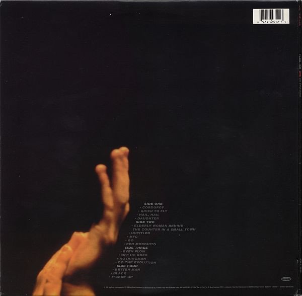 Pearl Jam Live On Two Legs vinyl gatefold