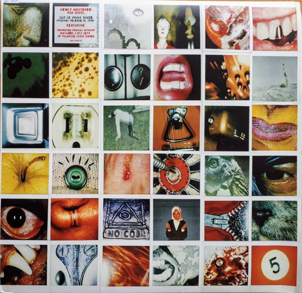 Pearl Jam No Code vinyl front cover
