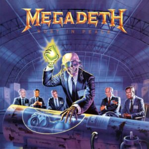 Megadeth Rust in Peace vinyl front cover
