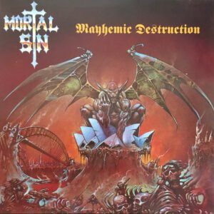 Mortal Sin Mayhemic Destruction LP cover