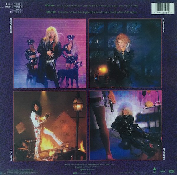 Poison Open Up And Say Ahh vinyl record label