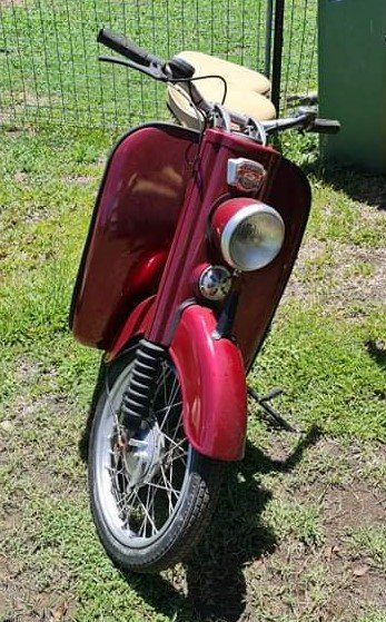 Vintage DKW Hobby side profile