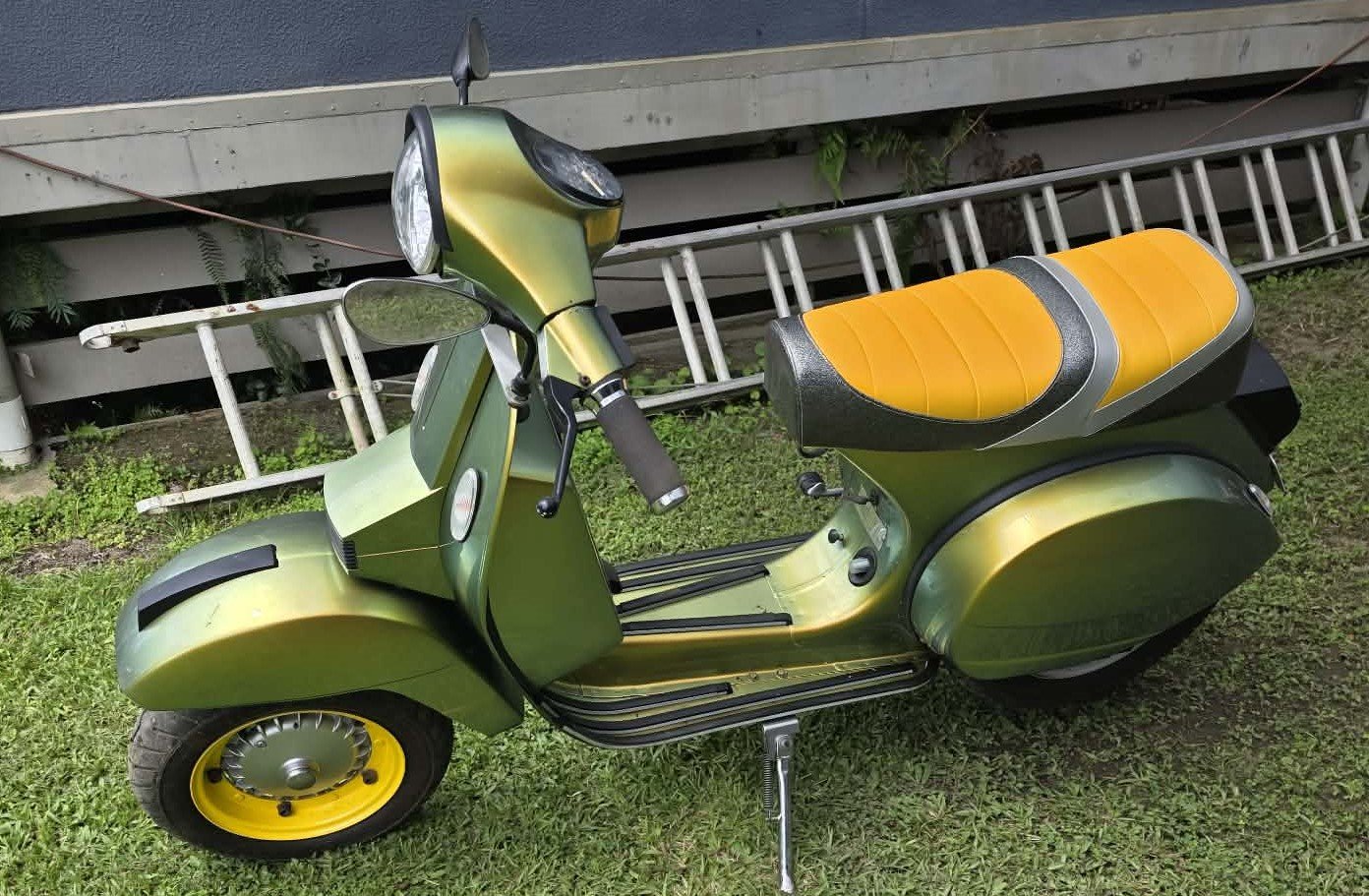 Custom Vespa full side profile