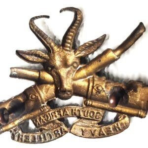 South African Heavy Artillery cap badge front