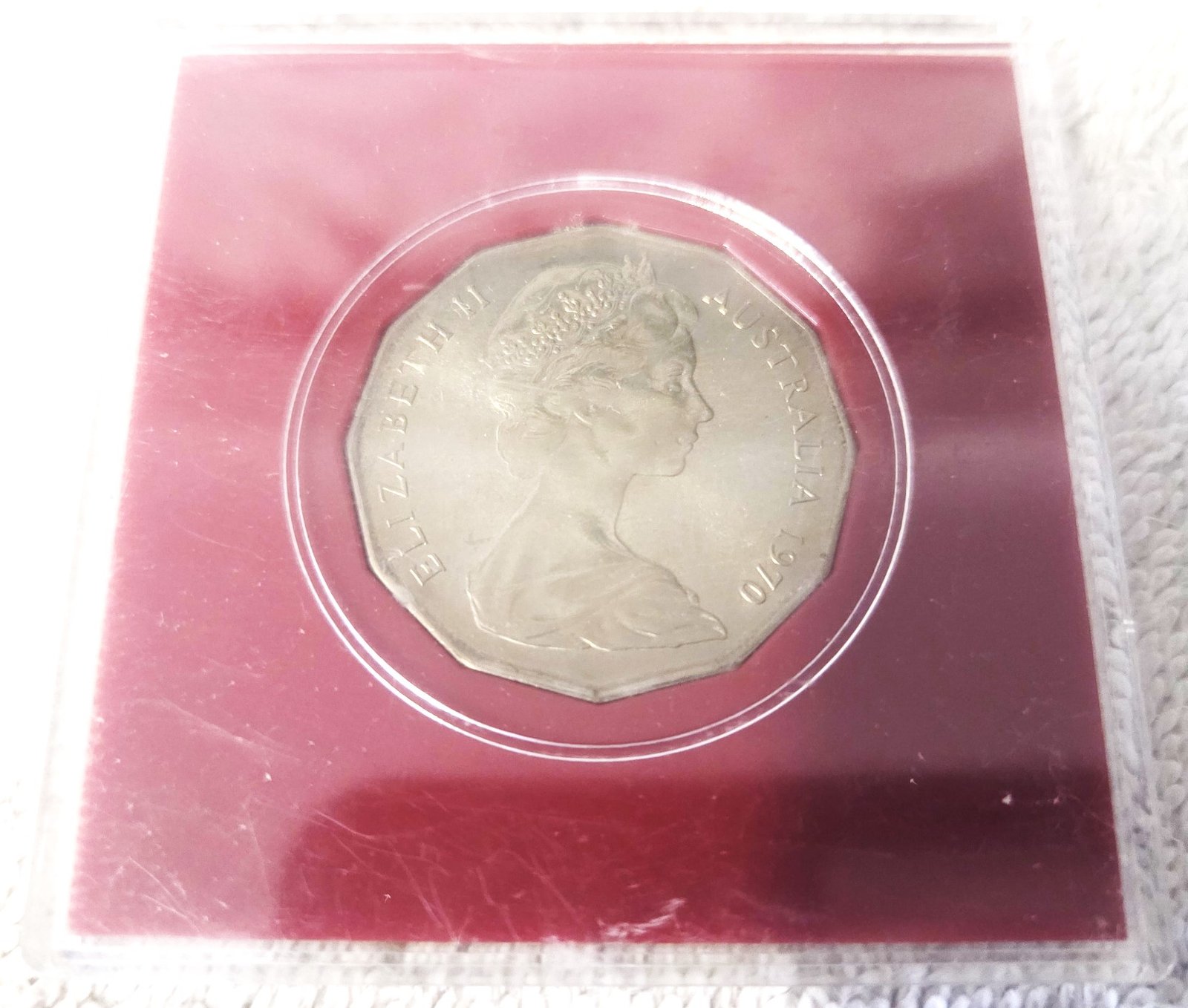 Australian 1970 commemorative 50 cent coin Cook