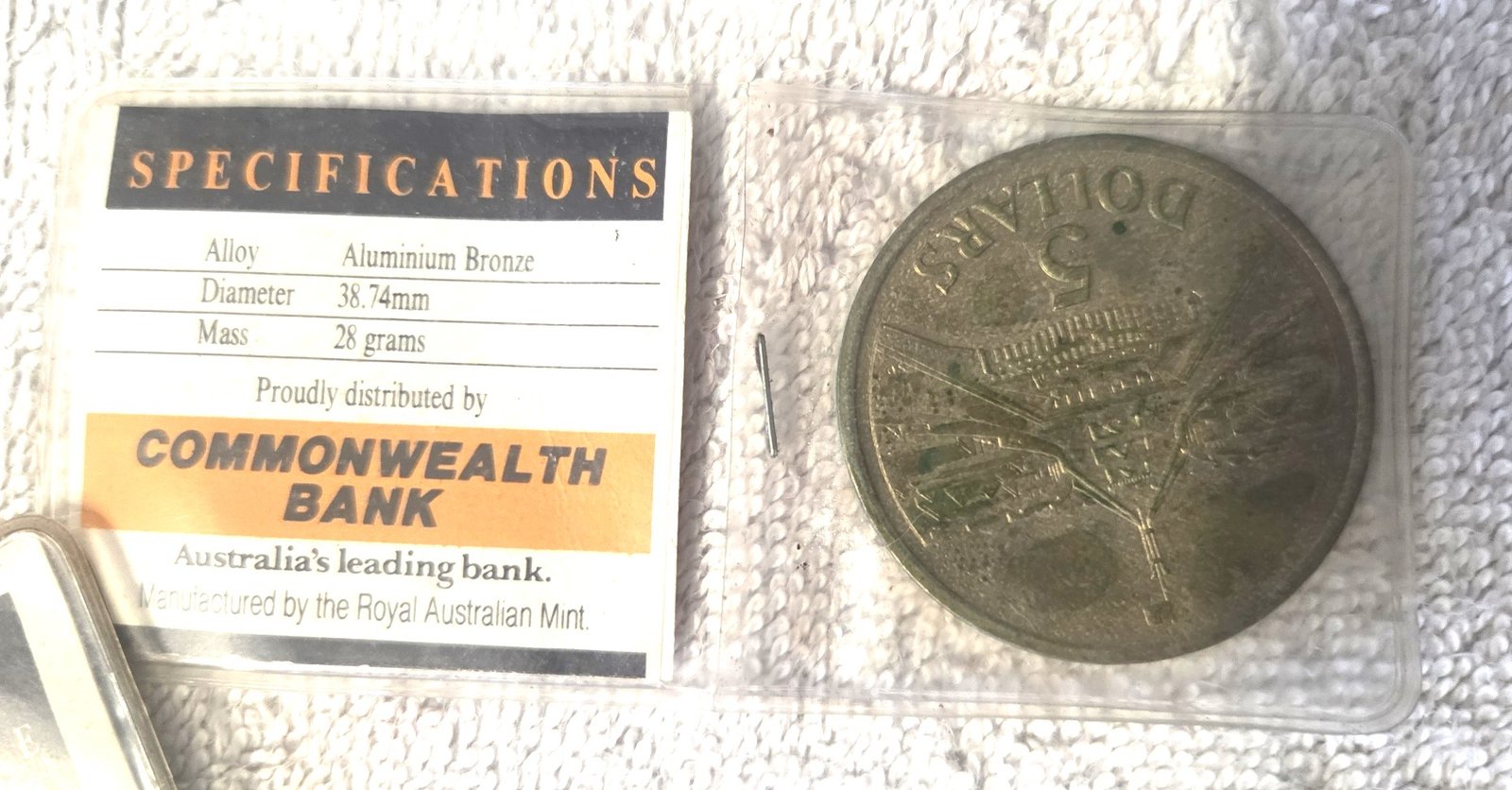 1988 Australian Parliament House $5 commemorative coin