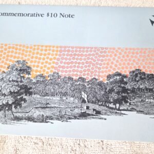 1988 Australian Bicentenary commemorative $10 polymer banknote folder