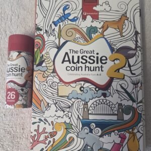 Great Aussie Coin Hunt 2 complete A-Z coin collection album and tube