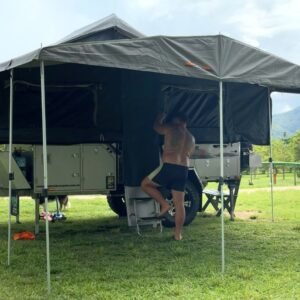 LOT 003 - Austrack Savannah Forward Folding Camper Trailer – 2019