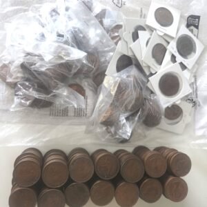 Bulk lot of Australian pennies 1911 to 1964