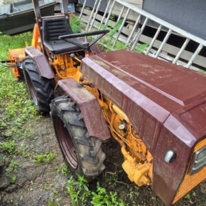LOT 82 - Slanzi Diesel Tractor with Cosmo Bully UL-36 Rotary Tiller