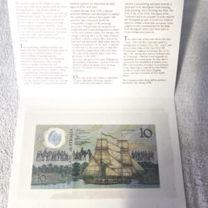 LOT 22 - 1988 Australian Bicentenary Commemorative $10 Polymer Note Folder