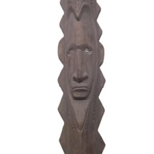 Large Papua New Guinea style tribal mask 80cm front view