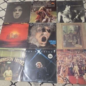 Lot 262 classic rock vinyl LP collection