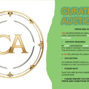 LOT 0 - LIVE AUCTION DETAILS T & C