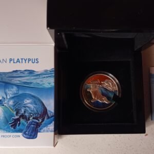 LOT068 2022 Australian Platypus 1oz Silver Proof Coin Limited Edition