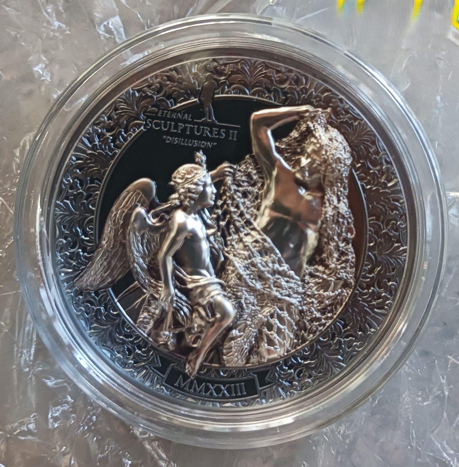 CA-20260614-158 - LOT 158 - Eternal Sculptures II 'Disillusion' High Relief Silver Coin image 4