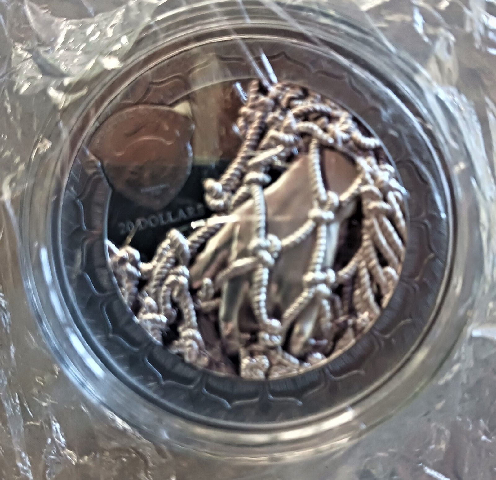 Eternal Sculptures II Disillusion silver coin
