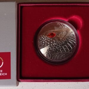 2021 Austria The Serpent Creator silver proof coin