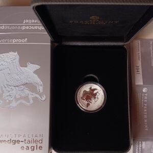 LOT069 2021 Australian Wedge-Tailed Eagle 1oz Silver Enhanced Reverse Proof High Relief Coin
