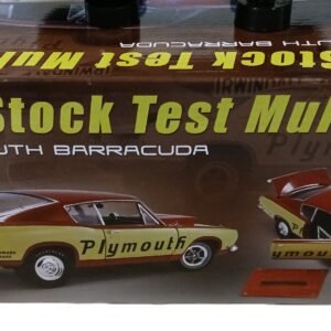 Side profile of Plymouth Barracuda Test Mule collector model
