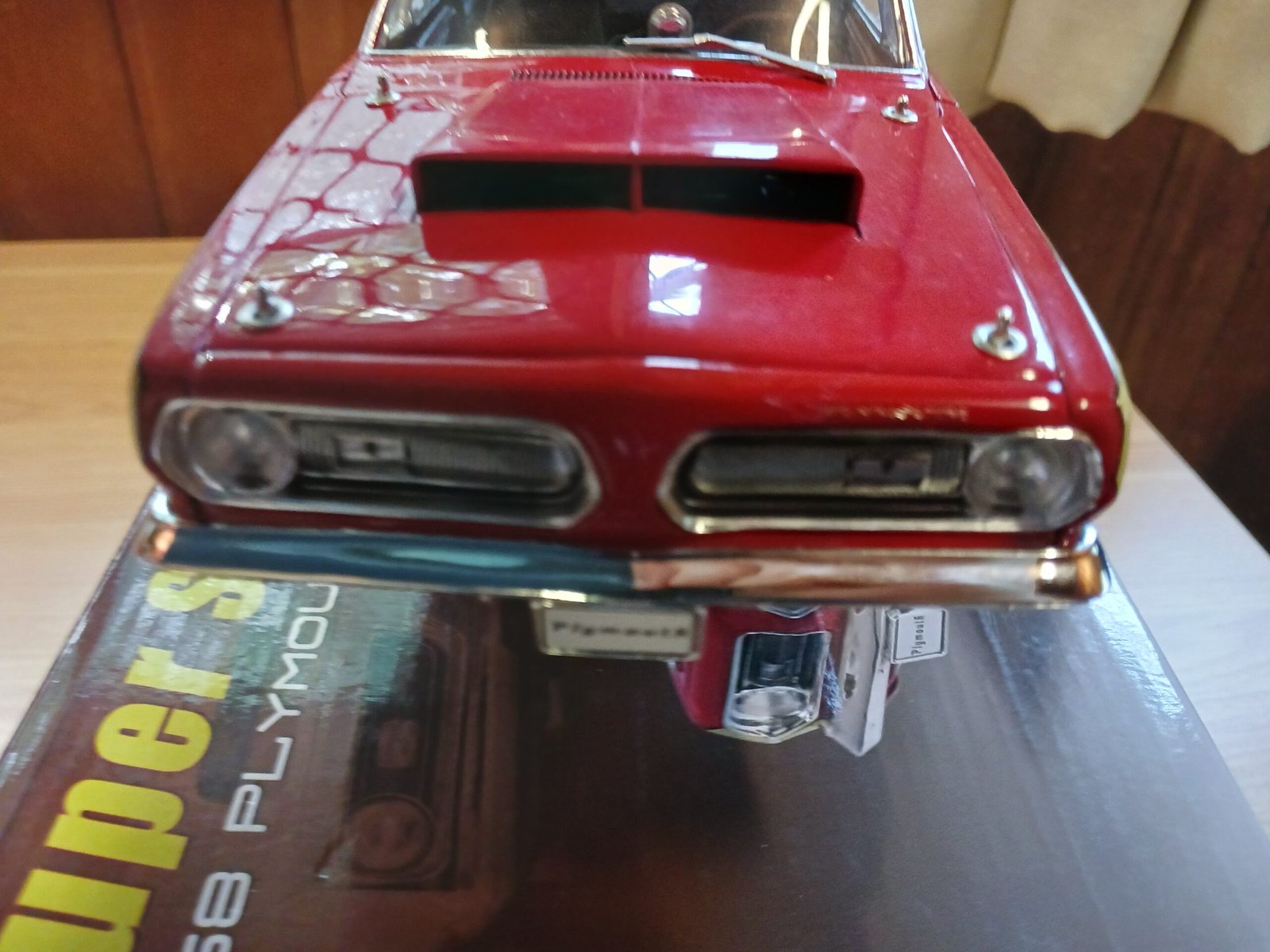 Plymouth Super Stock Test Mule muscle car diecast collectible