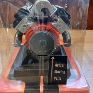 Dodge Challenger SRT8 6.1L HEMI V8 engine display model