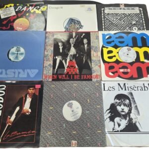 LOT027 mixed collection of 12 inch vinyl singles and EP records